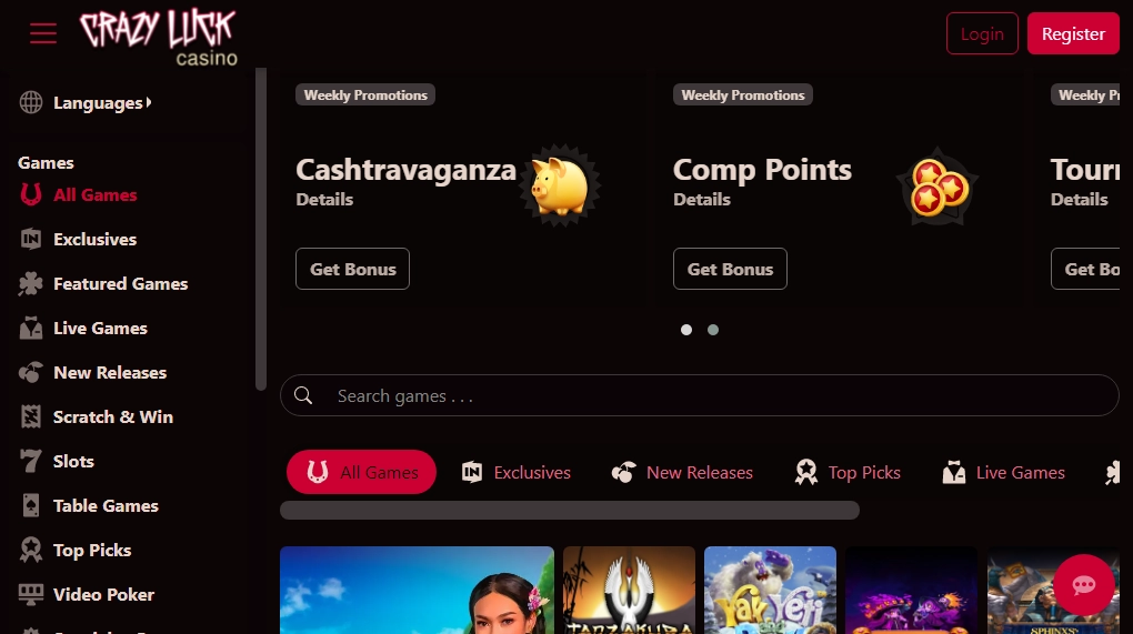 Crazy Luck Casino